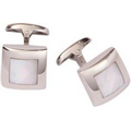 Mother of Pearl Stainless Steel Cuff Links